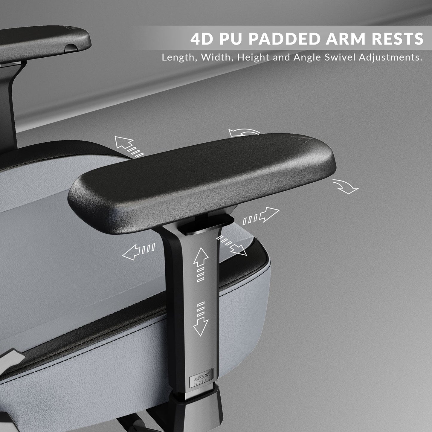 Apex Series - X11 Gray Gaming Chair