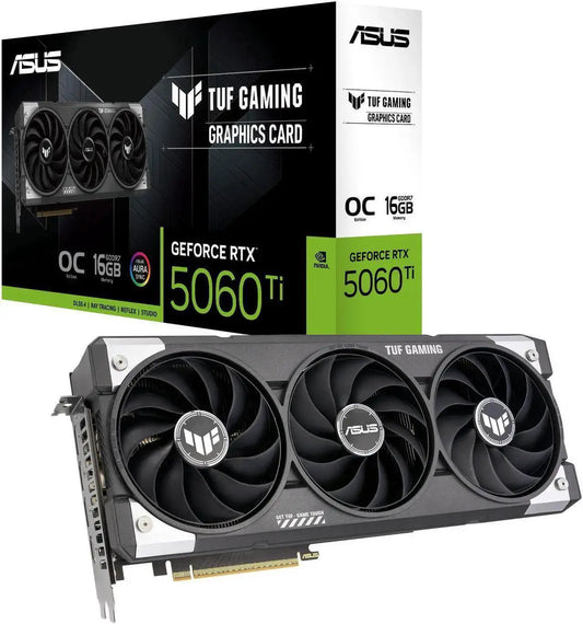 ASUS TUF-RTX5060TI-O16G-GAMING GeForce RTX 5060 Ti OC 16G GDDR7